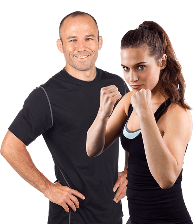 Two adults featured on the original Krav Maga program page